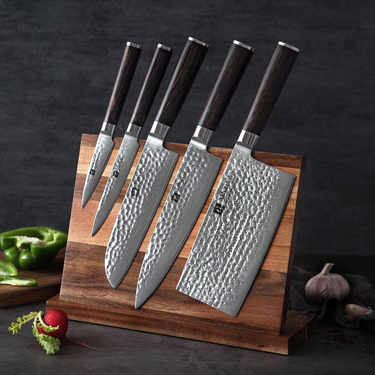 Acacia Magnetic Knife Rack